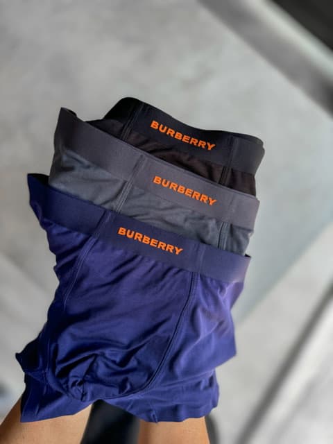 شورت مردانه پادار مودال Burberry پک سه تایی کد 456 — تصویر ۶