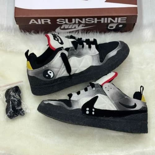 کفش کتونی مردانه نایک دانک لو سانشاین Nike CPFM Flea 1 Cactus Plant black — تصویر ۸