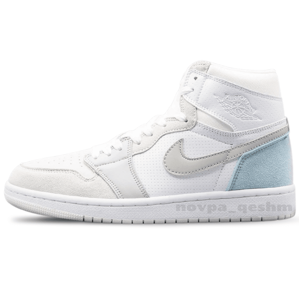 کفش کتونی نایک ایر جردن 1 پاریس ساقدار NIKE AIR JORDAN 1 PARIS MID GREY