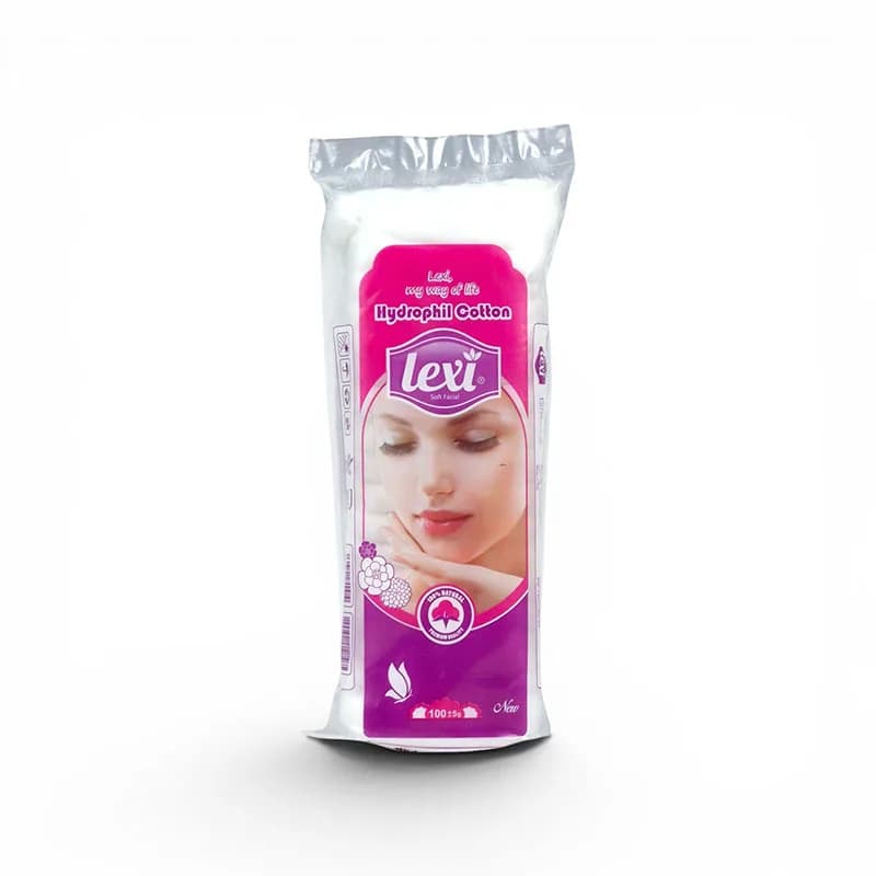 پنبه هیدروفیل مدل لکسی حجم 100 گرم