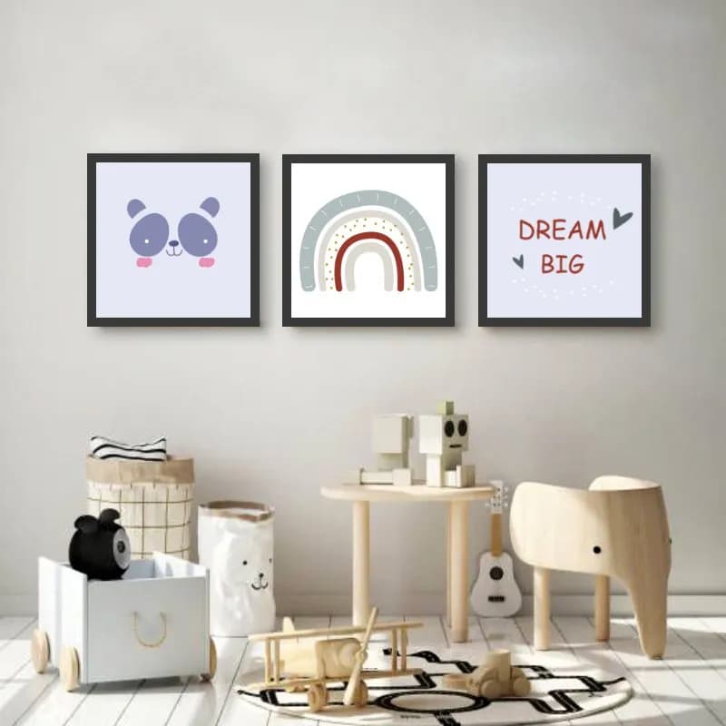 تابلو دکوراتیو اتاق کودک DREAM کد1361