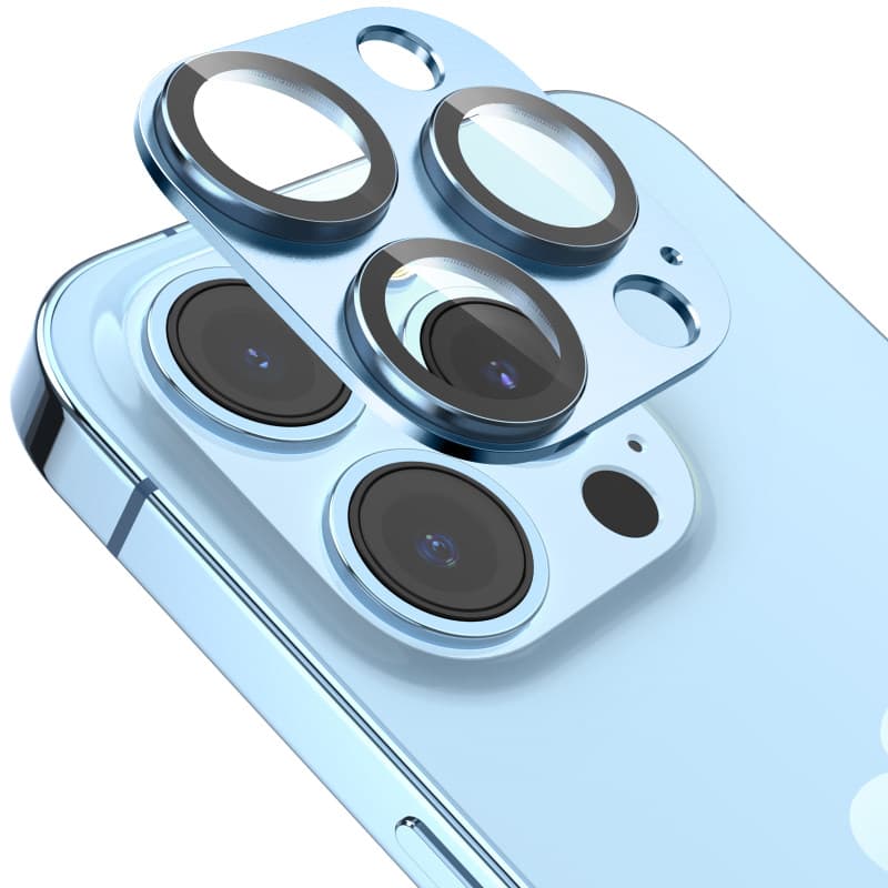 محافظ لنز دوربین آهااستایل مدل WG62-1 مناسب برای گوشی موبایل اپل iPhone 13 pro / 13 Pro max بسته 2 عددی — تصویر ۶