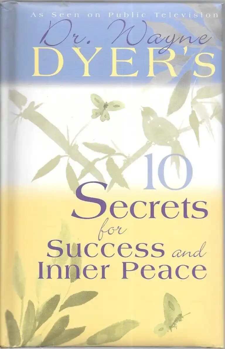کتاب Secret for Success and Inner Peace نسخه انگلیسی PDF | دکتر وین دبلیو دایر
