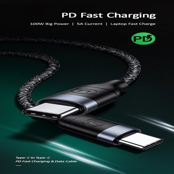 کابل تبدیل USB-C یوسمز مدل US-SJ400 U31 طول 1.2 متر — تصویر ۵