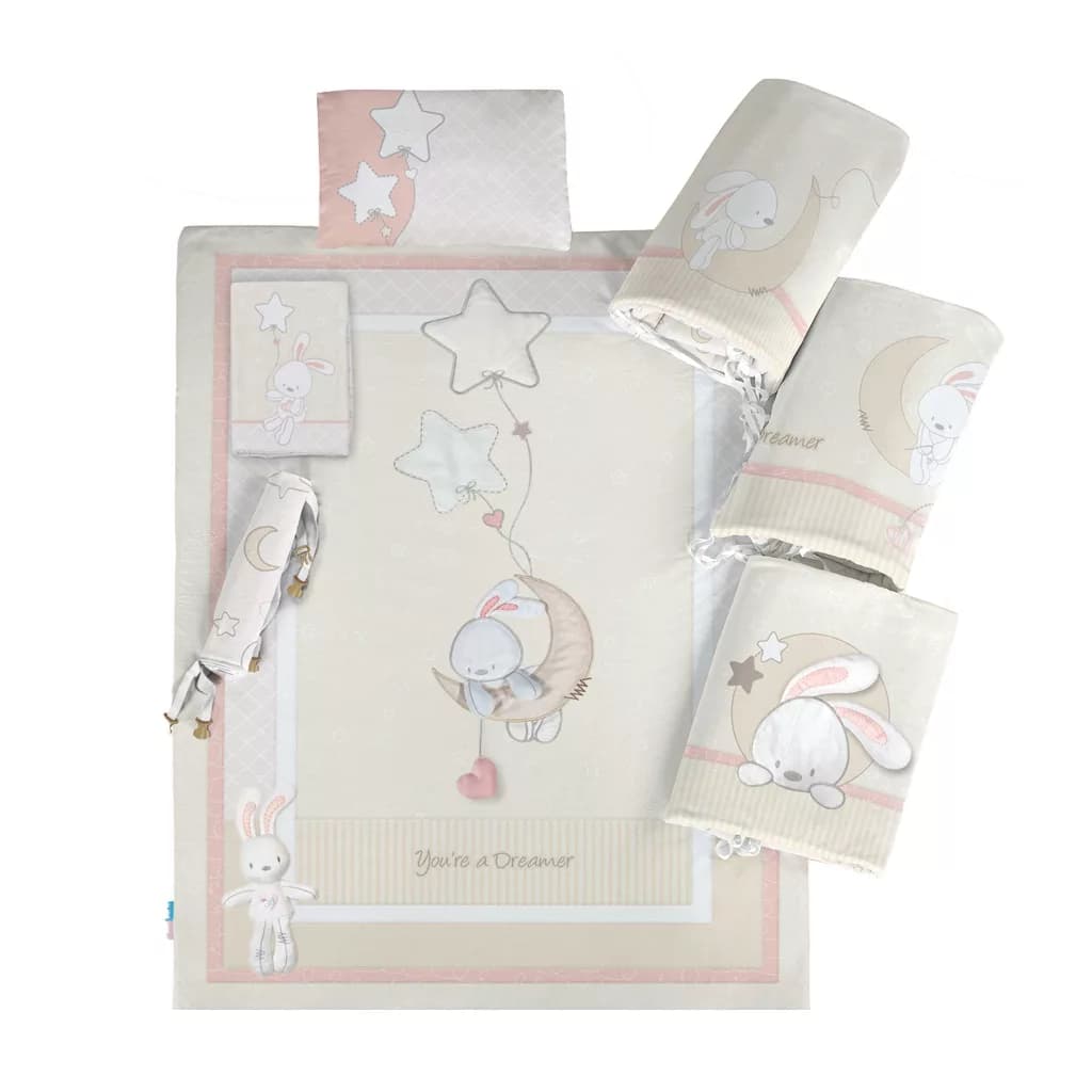 سرویس خواب 7تکه طرح Dreamer Daisy رزبرن RoseBorn