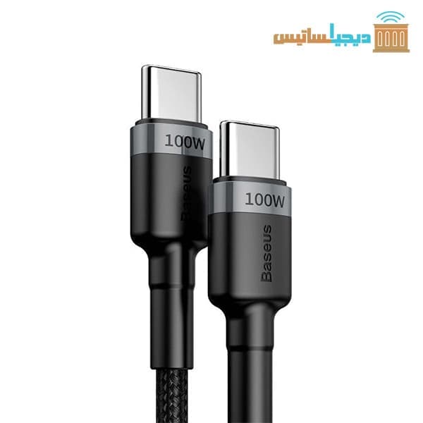 کابل تبدیل سوپر فست شارژ باسئوس 100W مدل CATKLF-ALG1 — تصویر ۴