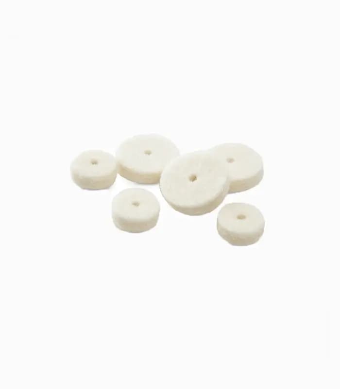 نمد پالیش 12 عددی تی دی وی – TDV Felt Wheels — تصویر ۳