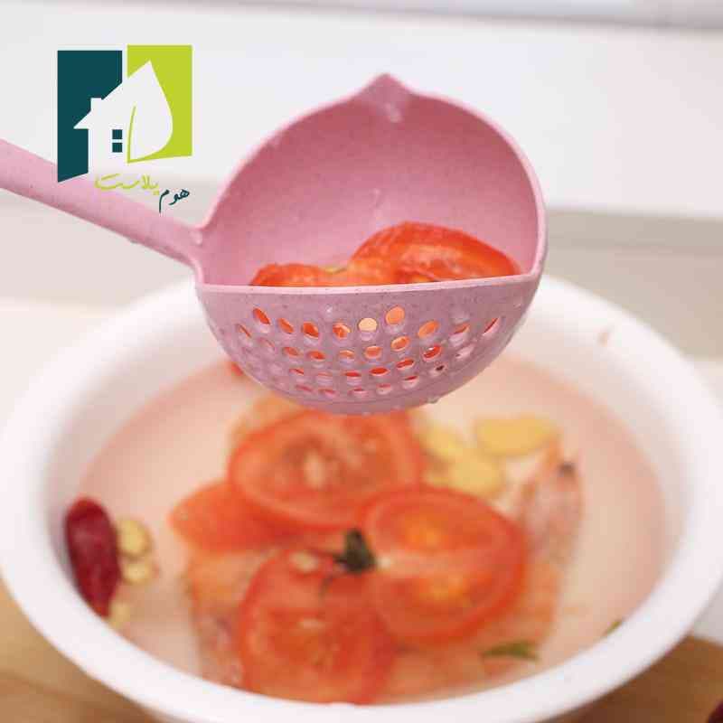 ملاقه آبکش دار دو کاره دو عددی — تصویر ۴