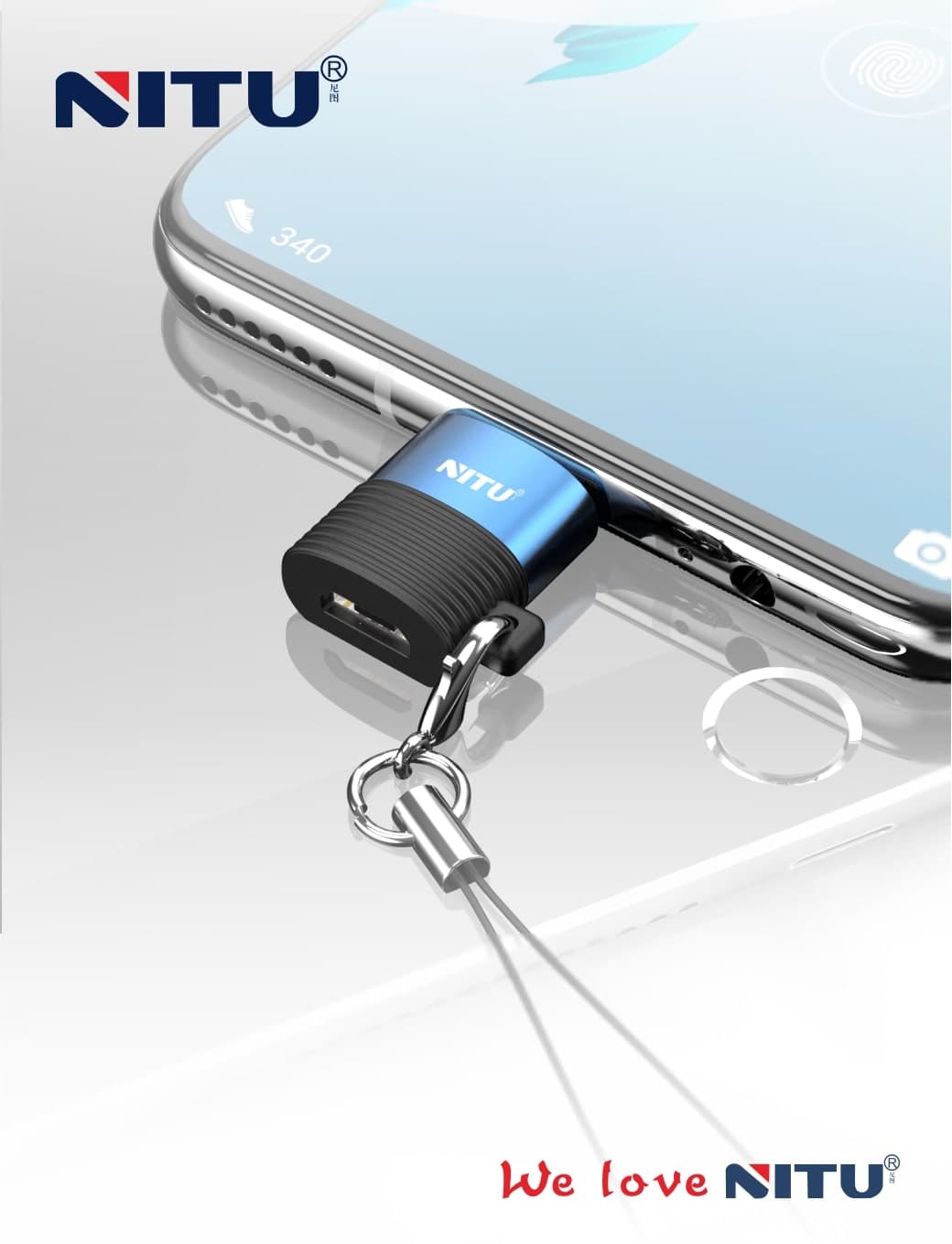 تبدیل Nitu CN11 MicroUSB To Type-C — تصویر ۳