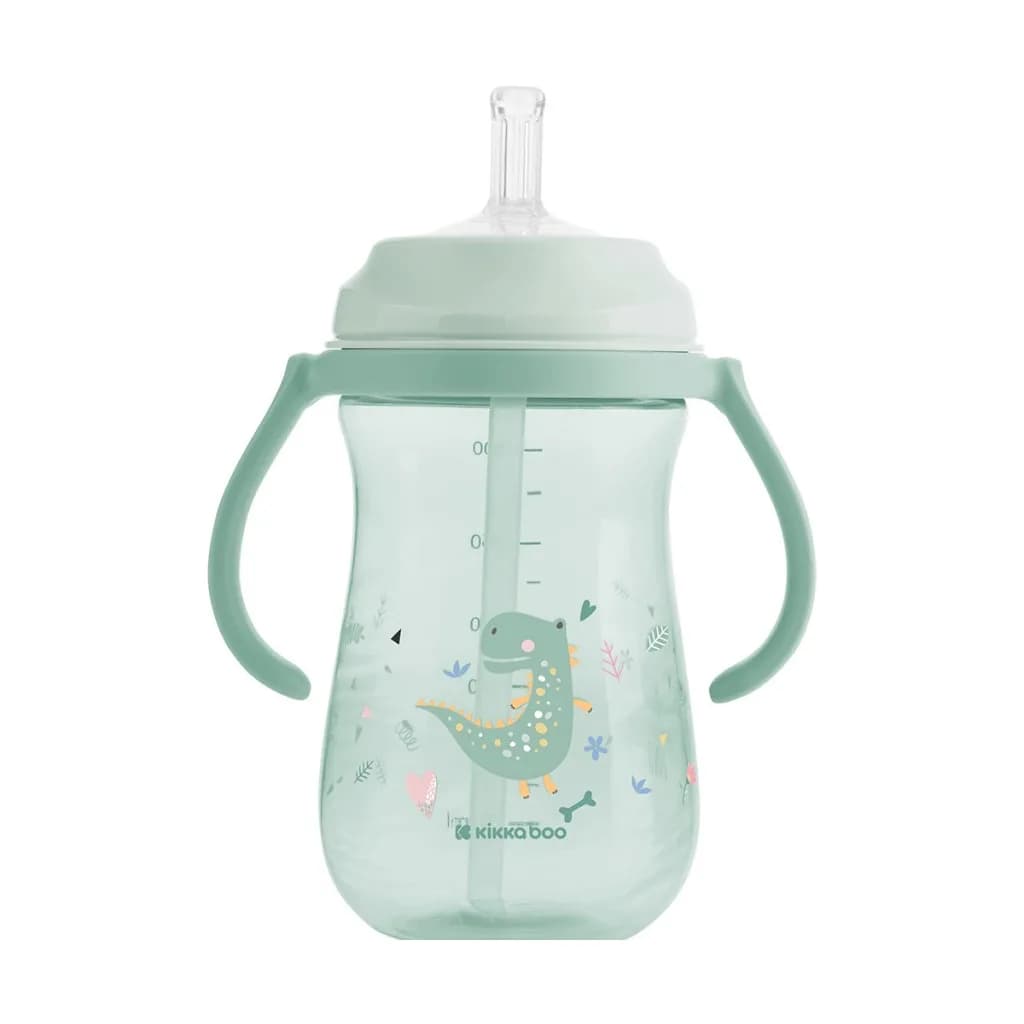 لیوان آبمیوه خوری Dino World دسته دار 300میل کیکابو Kikkaboo — تصویر ۹