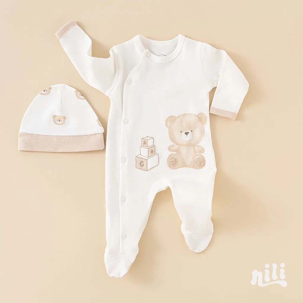 سرویس 13تکه جعبه ای طرح خرس Beary نیلی Nili — تصویر ۴
