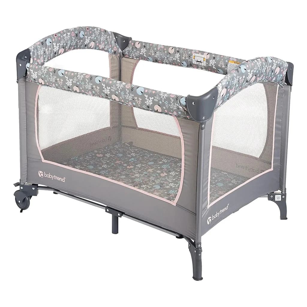 تخت پارک کودک و نوزاد طرح پروانه بیبی ترند BabyTrend — تصویر ۴