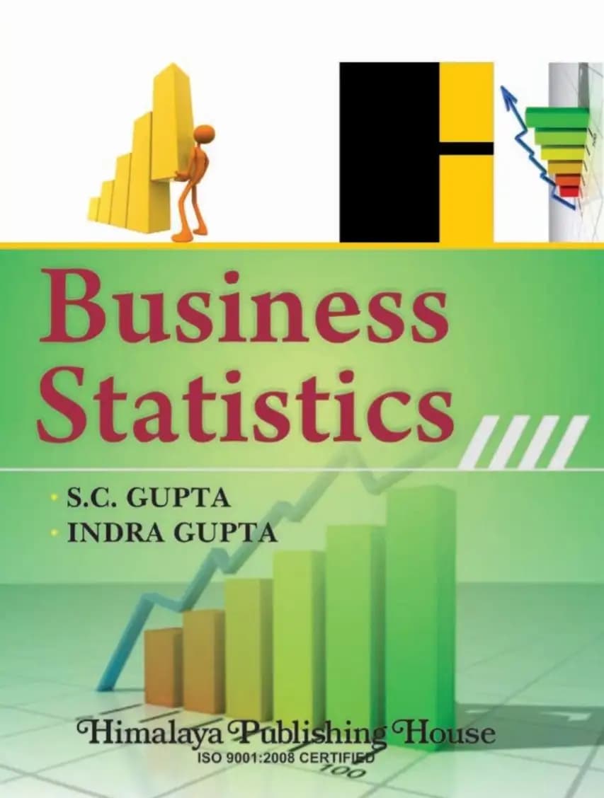 کتاب Statistics نسخه انگلیسی PDF | اس سی گوپتا و ایندرا گوپتا