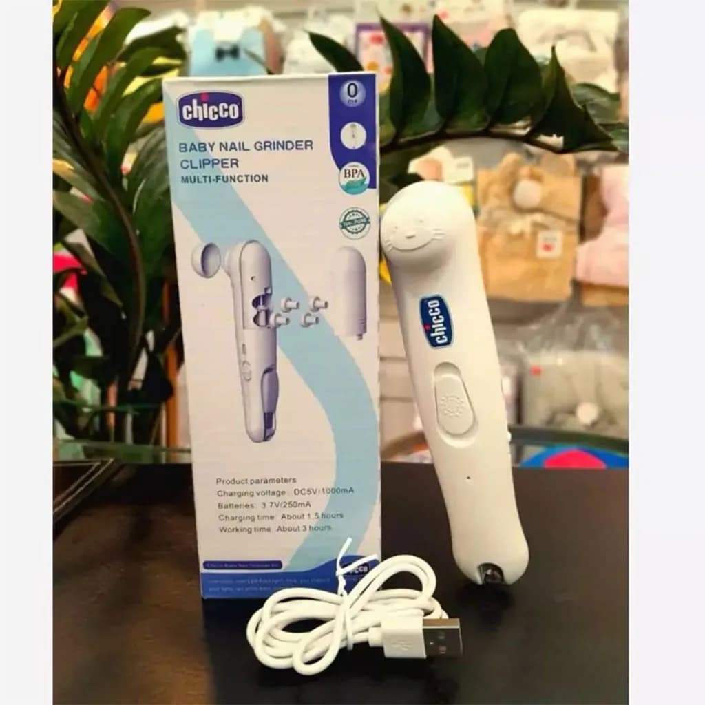 سوهان برقی چیکو نانخگیر چراغدار 2کاره کودک و نوزاد Chicco — تصویر ۷