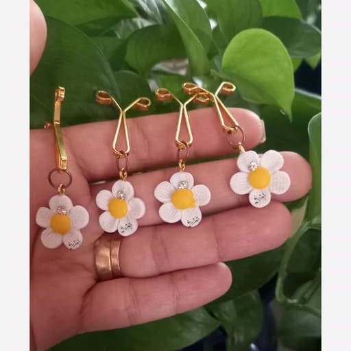 گیره روسری و شال،آویز روسری طرح گل،حلقه روسری و شال،