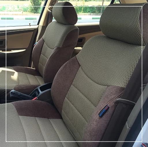 روکش صندلی پژو GLX 405 مدل فابریکی برند R-140) ECCCO) — تصویر ۳