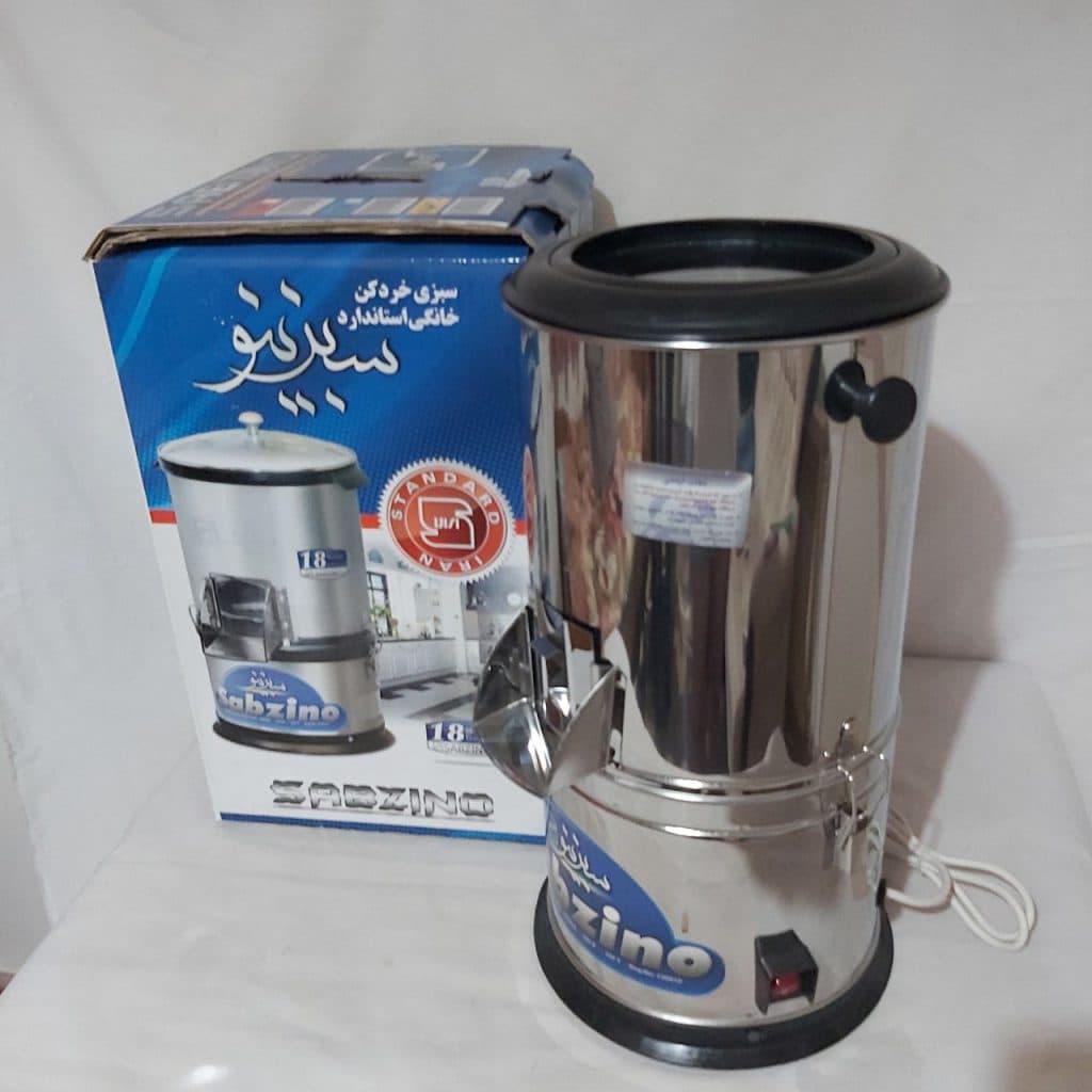بهترین سبزی خردکن خانگی 3 کیلویی Sabzino سبزینو کد(45) — تصویر ۴