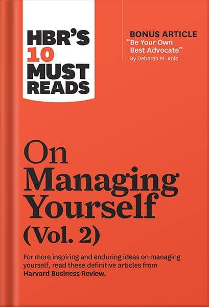 کتاب HBR’s 10 Must Reads on Managing Yourself نسخه انگلیسی PDF