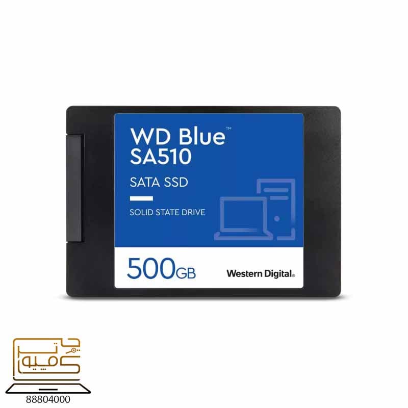 حافظه اس اس دی وسترن دیجیتال WESTERN DIGITAL SSD SATA SA510 BLUE 500GB