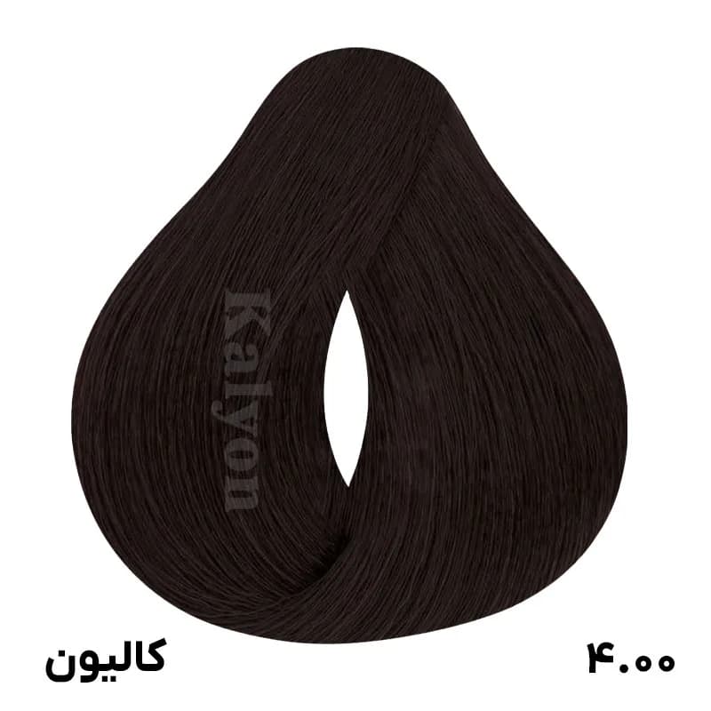 رنگ مو کالیون 4.00 رنگ قهوه ای متوسط قوی 125ML — تصویر ۲