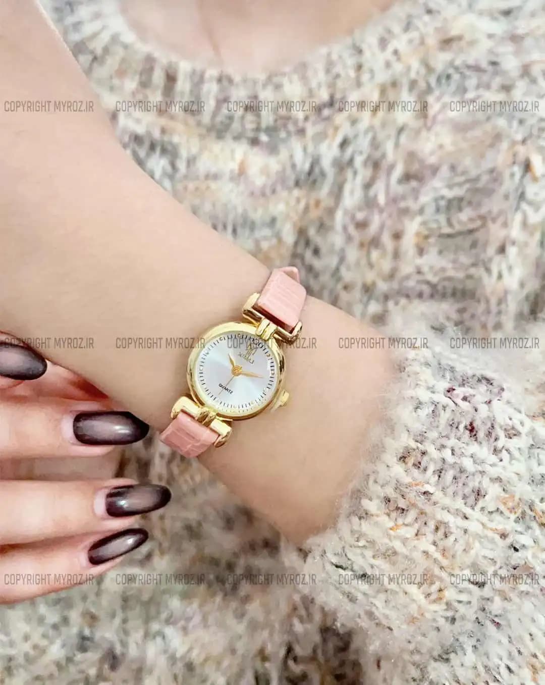 ساعت مچی زنانه ایکس میلی XIMILI مدل بند انگشتی کد 2636 — تصویر ۲
