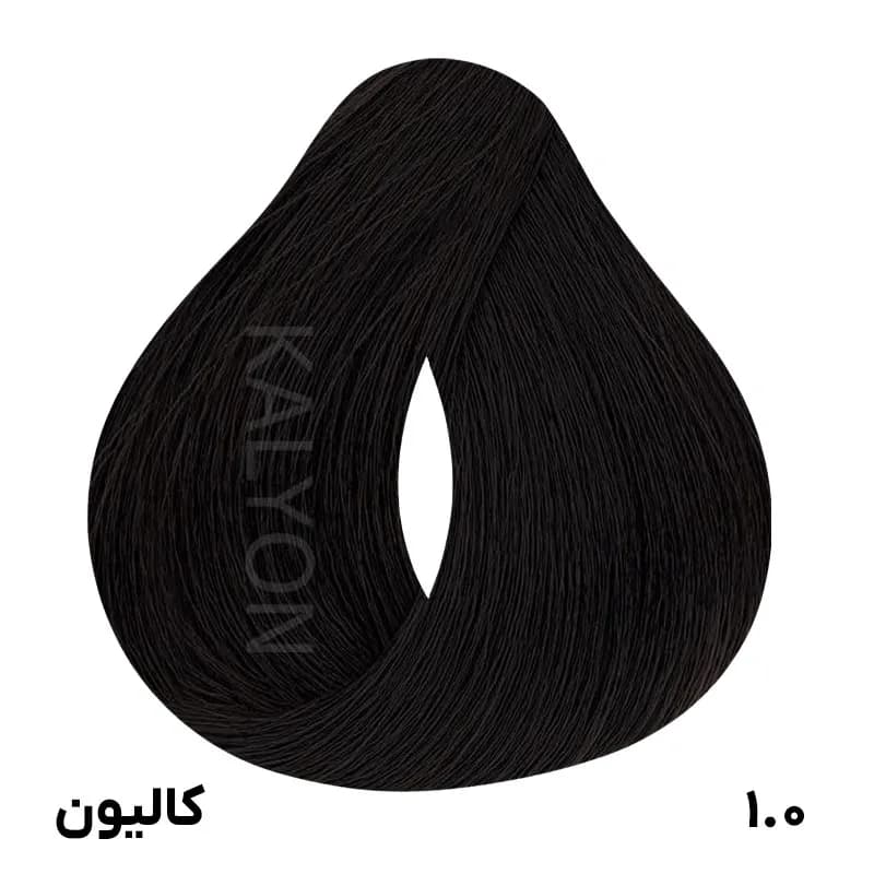 رنگ مو مشکی کالیون (1.0) N1 حجم 125 میلی لیتر — تصویر ۲