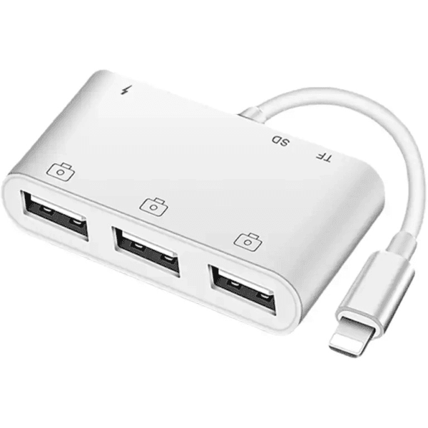 هاب 6 پورت LIGHTNING برند COTECI مدل 33008