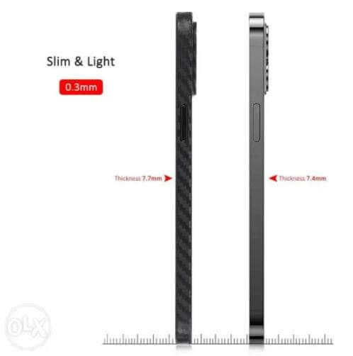 کاور K.Doo گوشی اپل آیفون Apple iPhone 13 ProMax مدل Air Carbon — تصویر ۶