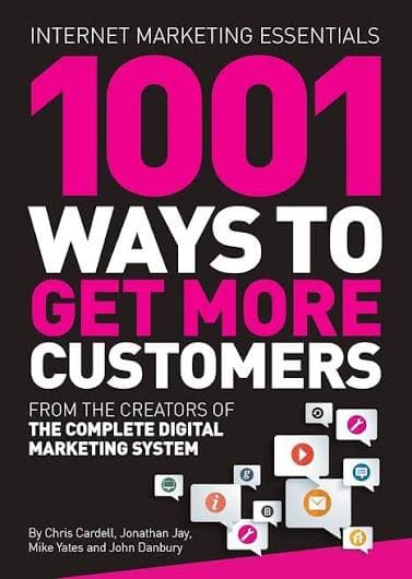 کتاب هزارو یک WAYS TO GET MORE CUSTOMERS | کریس کاردل و جاناتان جی