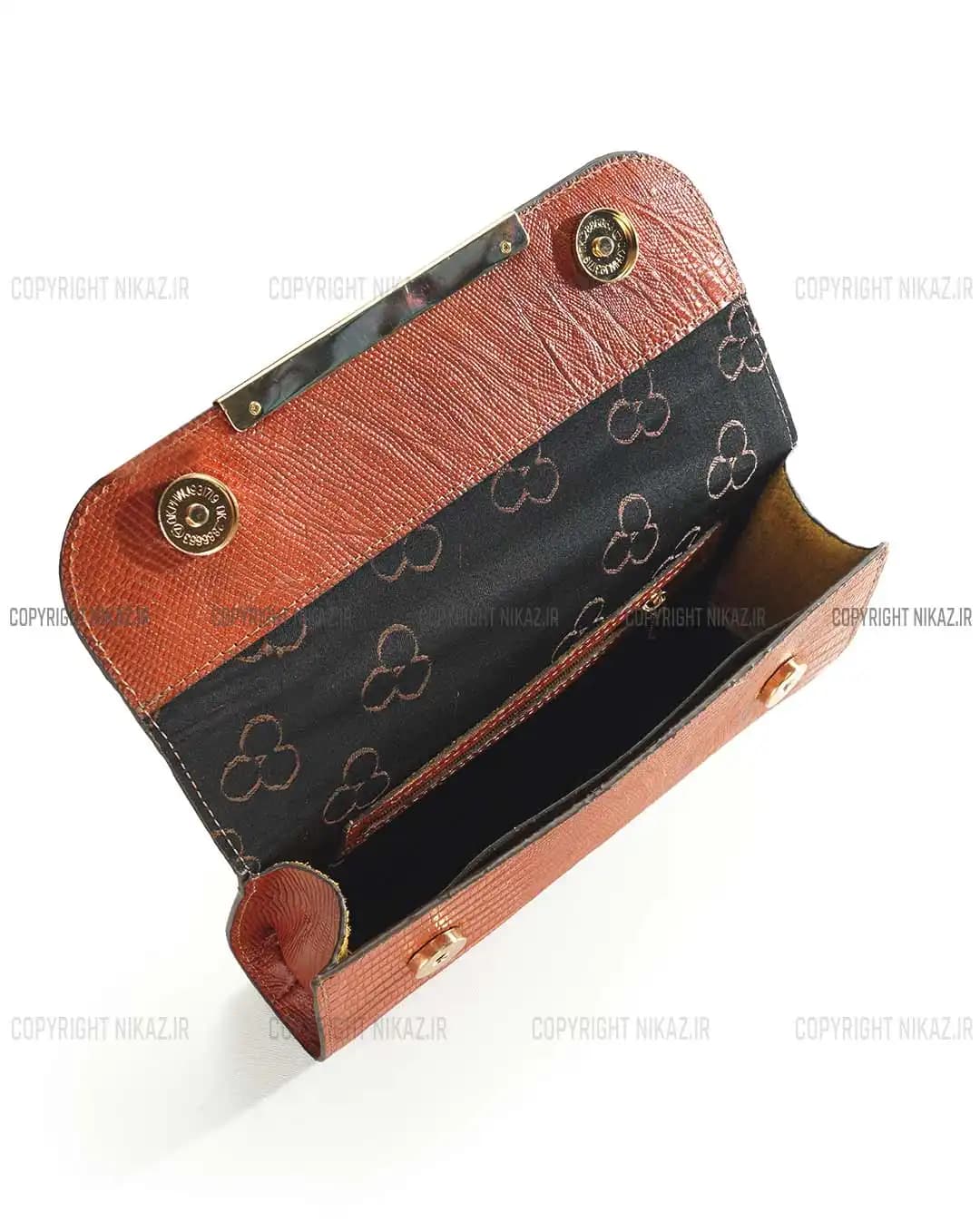 کیف دوشی زنانه چرم طبیعی مدل رامیلا کد 2588 — تصویر ۵