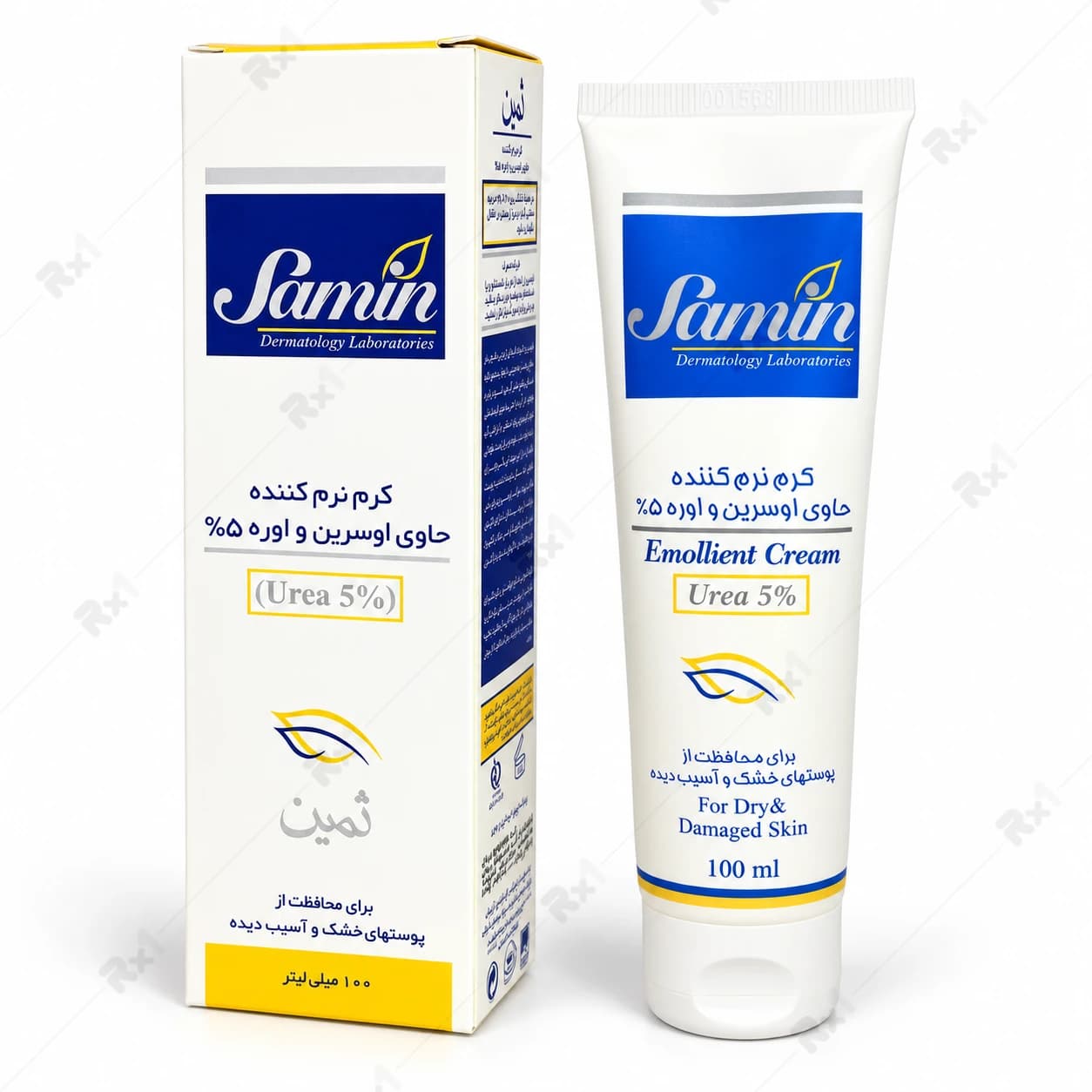 کرم نرم کننده ثمین مدل اوسرین و اوره 5 درصد حجم 100 میلی لیتر — تصویر ۴