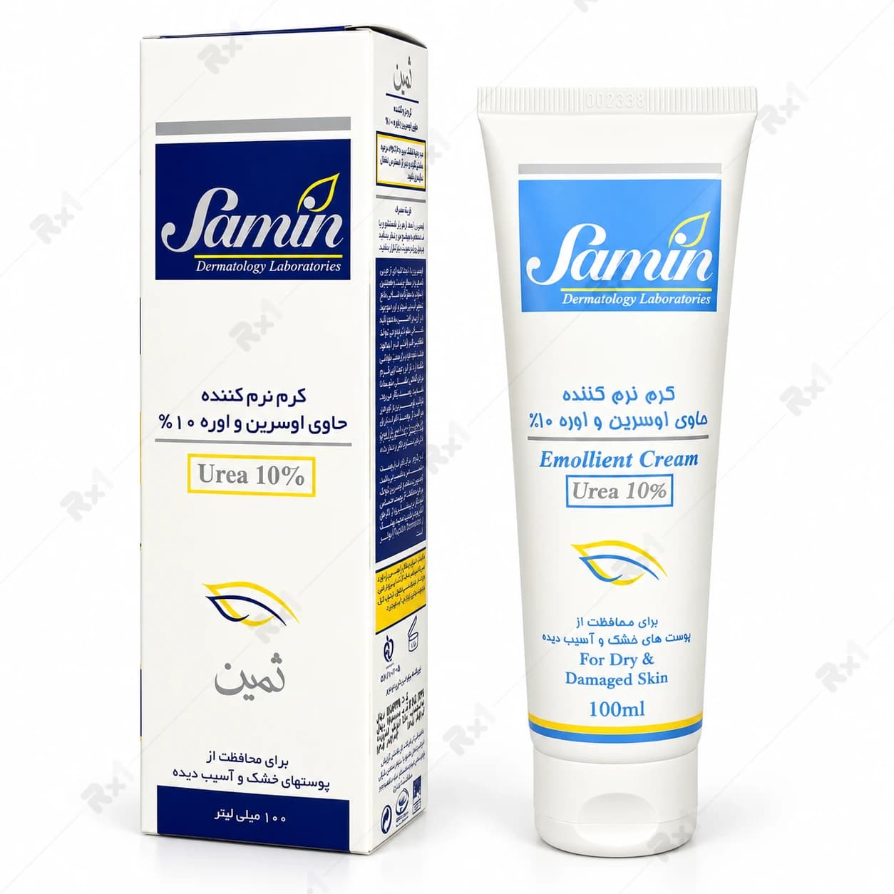 کرم نرم کننده ثمین مدل اوسرین و اوره 10 درصد حجم 100 میلی لیتر — تصویر ۴