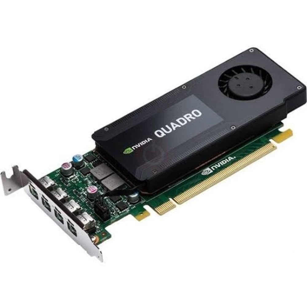 کارت گرافیک NVIDIA Quadro K1200 ظرفیت ۴ گیگابایت GDDR5 کارکرده
