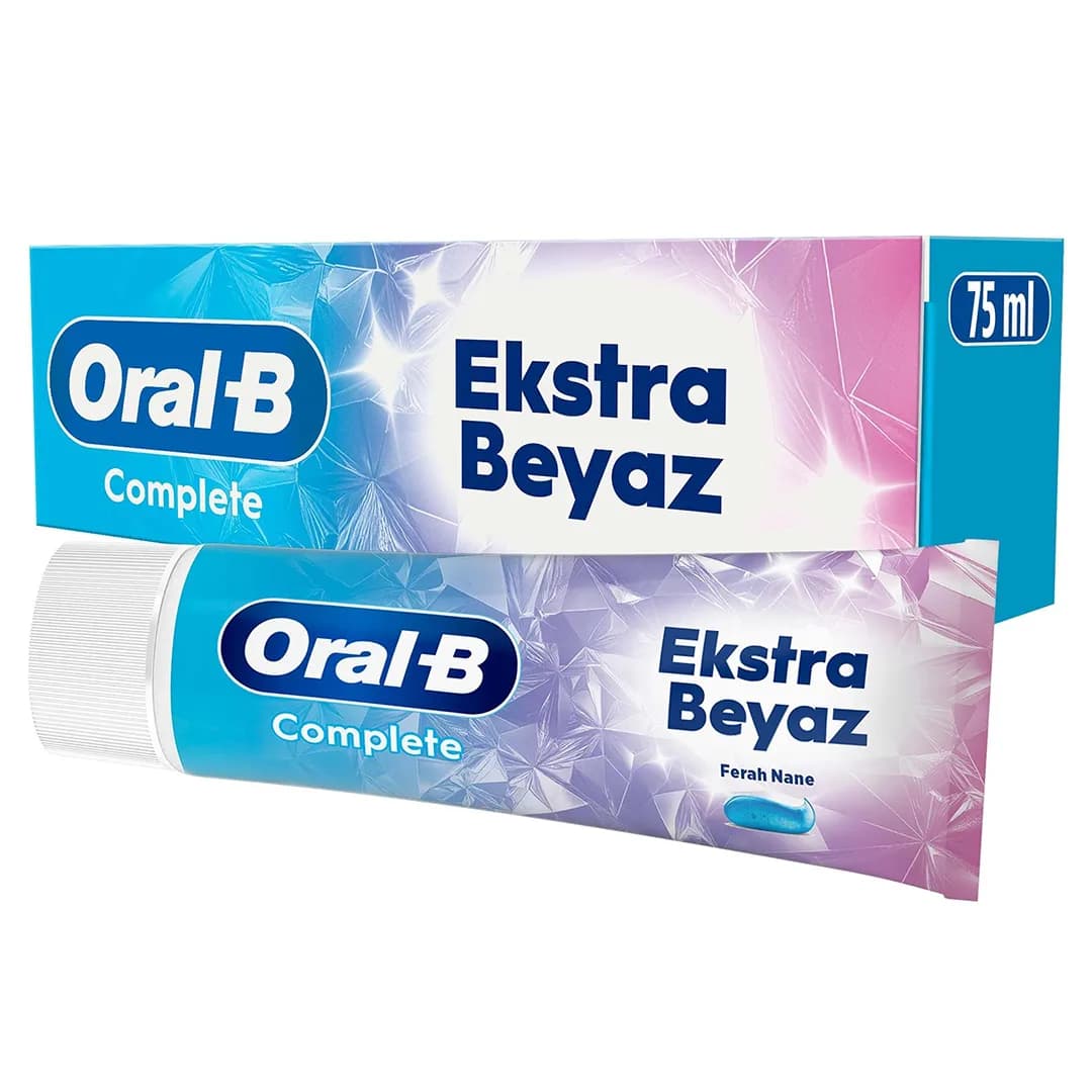 خمیر دندان اورال بی سفیدکننده مدل EKSTRA BEYAZ حجم 75میل