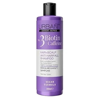 شامپو ضد ریزش اوربن کر اوربان Urban Care عصاره بیوتین و کافئین حجم 350 میل