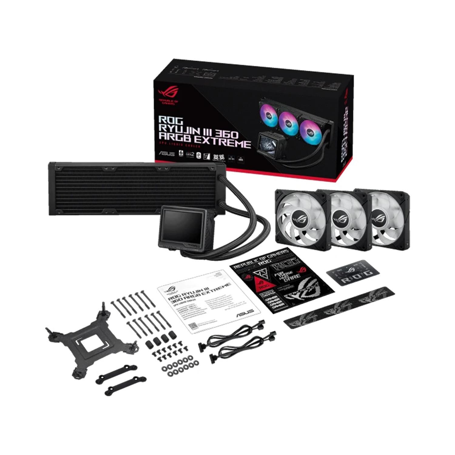 خنک‌کننده پردازنده ایسوس ROG Ryujin III 360 Extreme — تصویر ۲