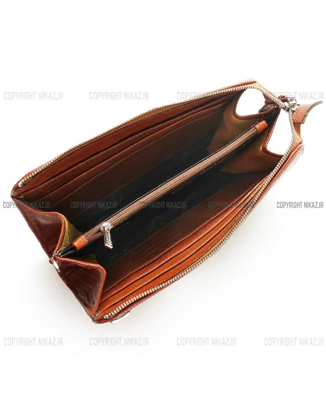 کیف دوشی زنانه چرم طبیعی مدل سیما کد 2541 — تصویر ۵