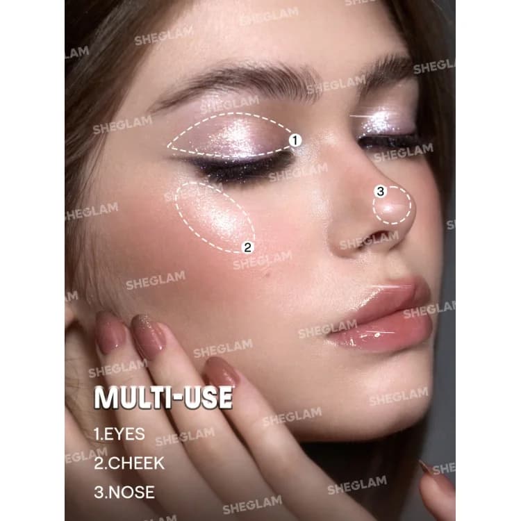 سایه چشم گلیتری انیگما شیگلم — تصویر ۴