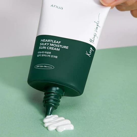 ضدآفتاب مرطوب کننده و تسکین دهنده آنوا حجم50ml — تصویر ۴