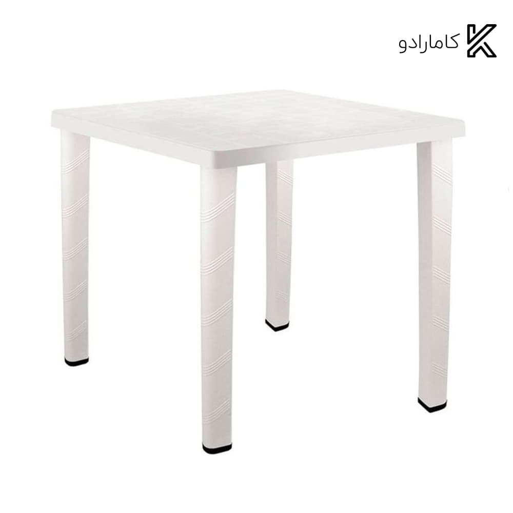 میز مربع 80 در 80 ناصر پلاستیک کد 823 — تصویر ۳