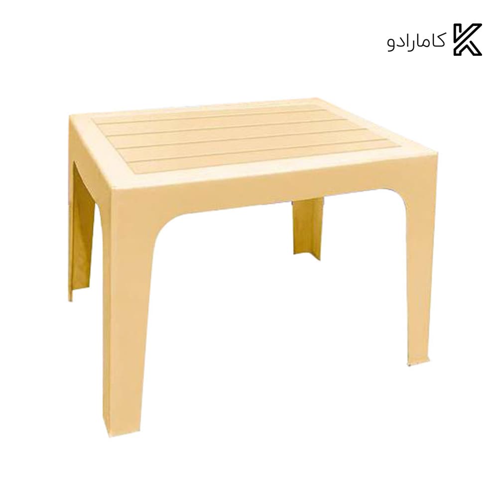 میز عسلی طرح چوب ناصر پلاستیک کد 730