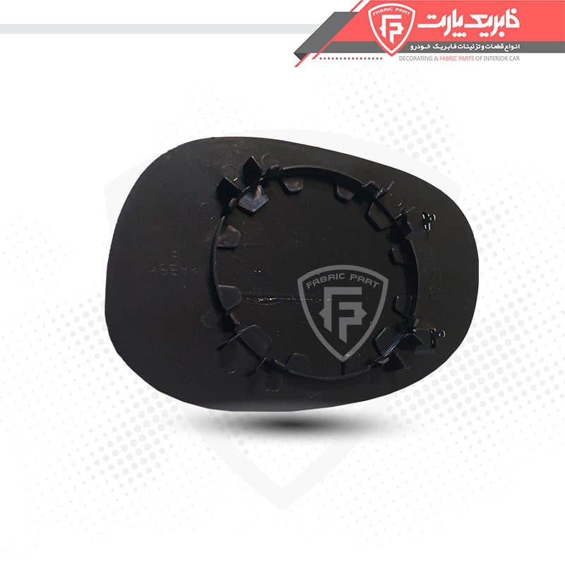 مجموعه شیشه و فریم آینه پژو 206 با گرمکن چپ — تصویر ۲