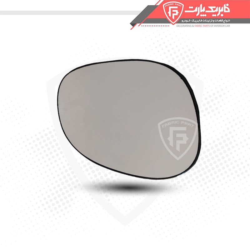 مجموعه شیشه و فریم آینه پژو 206 با گرمکن چپ