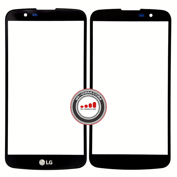 گلس تعمیراتی مشکی ال جی GLASS LG k430 K10 2016