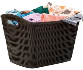 سبد رخت گرد لیمون طرح بامبو کد 1400