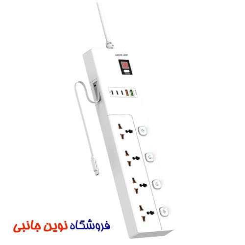سیار چند راهی برق گرین لاین مدل GS-900 ا Green Lion GS-900 Power Socket 3M 3500W (تک/عمده) — تصویر ۲
