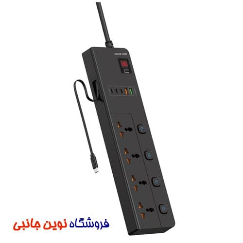 سیار چند راهی برق گرین لاین مدل GS-900 ا Green Lion GS-900 Power Socket 3M 3500W (تک/عمده)