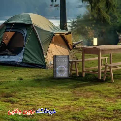 پاورژنراتور 300 وات قابل حمل پاورولوژی با ظرفیت 90000mAh دارای سیستم اسپیکر Hi-Fi 85W و PD 30W مدل PPBCHA37 ا Powerology 300W Portable Generator Integrated Hi-Fi Sound System (تک / عمده ) — تصویر ۴