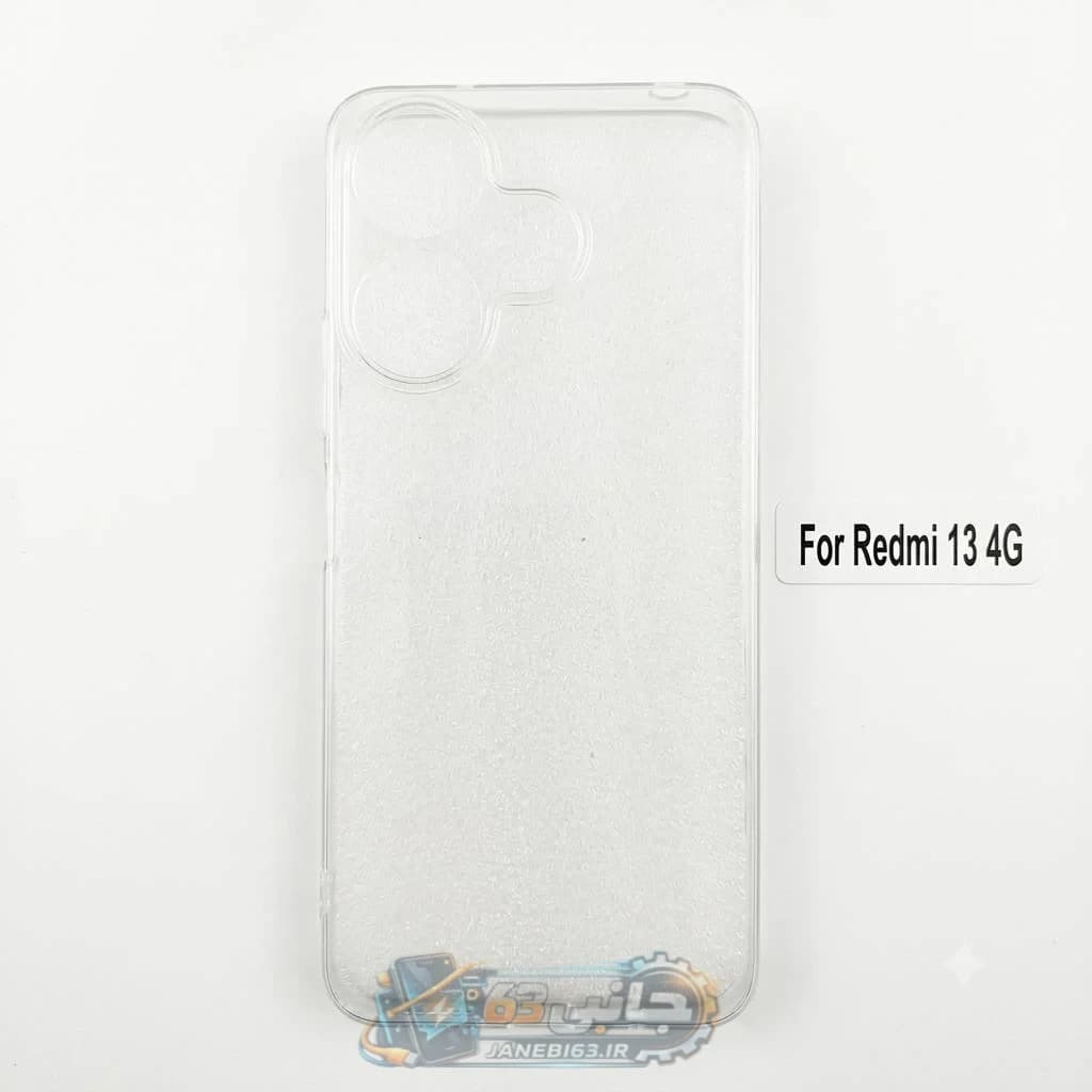 قاب گوشی ژله ای نرم شفاف برای xiaomi redmi 13
