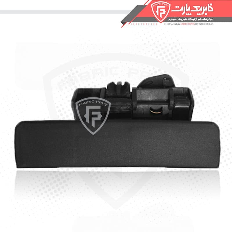 مجموعه دستگیره درب بازکن بیرونی سمند مشکی چپ